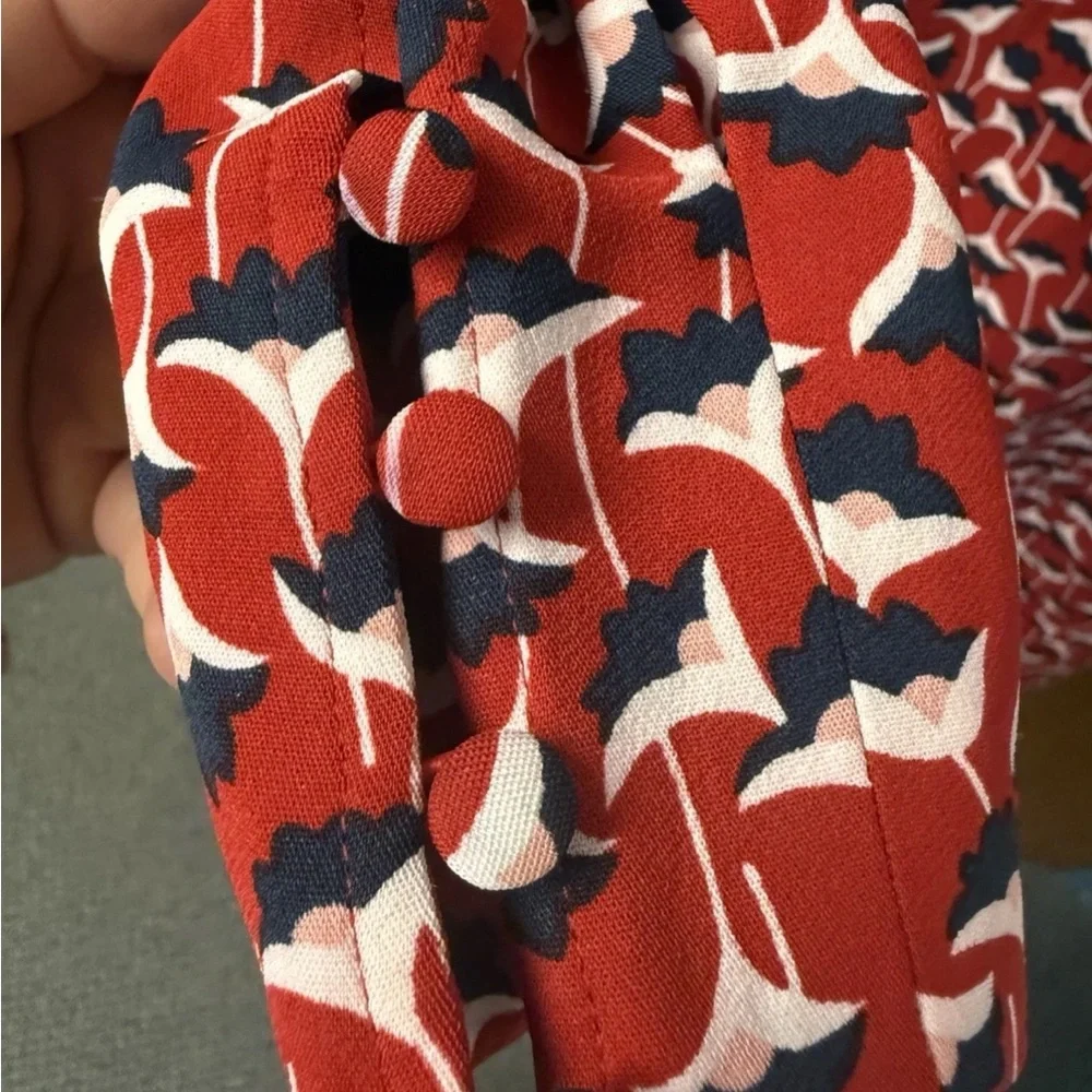 Boden Hannah Sheath Dress Poinsettia 6L - Picture 7 of 10